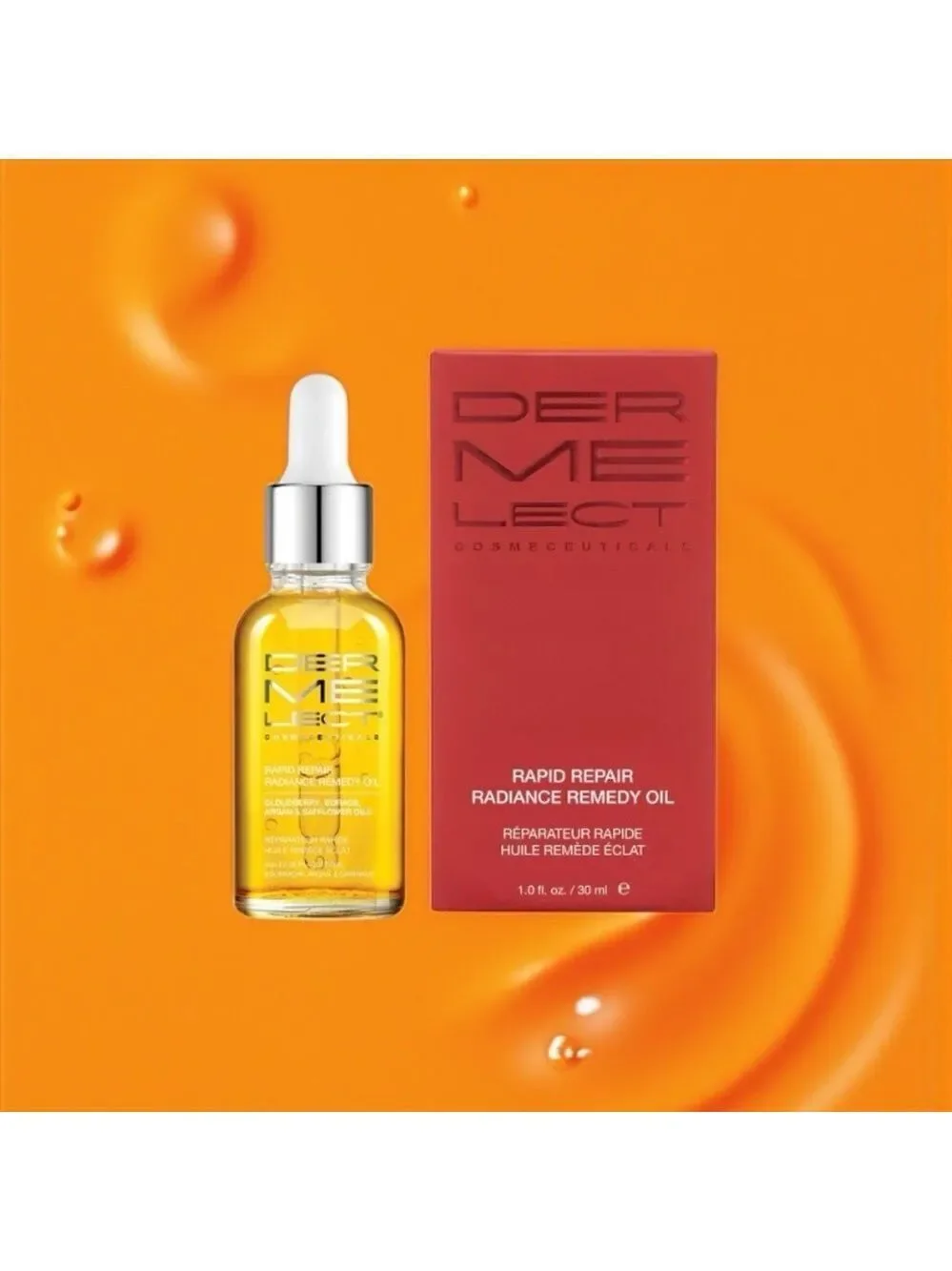 Dermelect Rapid Repair Radiance Remedy Oil 1 Fluid Ounce Full Size